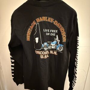 Harley-Davidson Black Cotton Tee